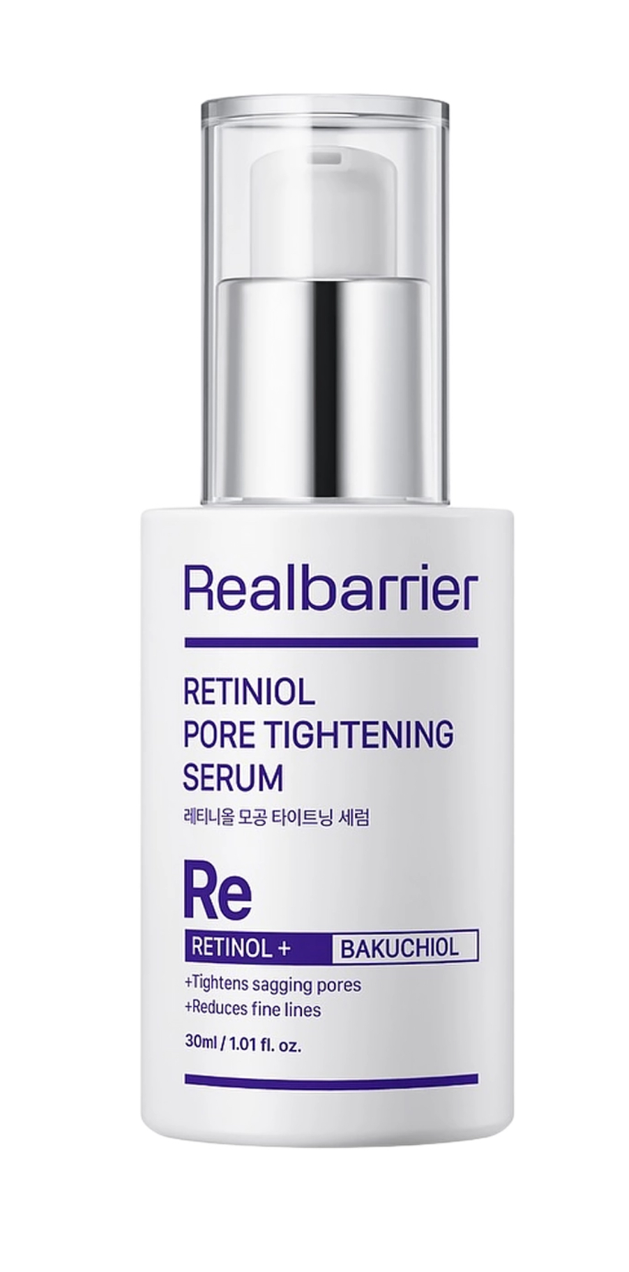 Омолаживающая сыворотка с 0.1% ретинола  Real Barrier Retiniol Pore Tightening Serum, 30 мл